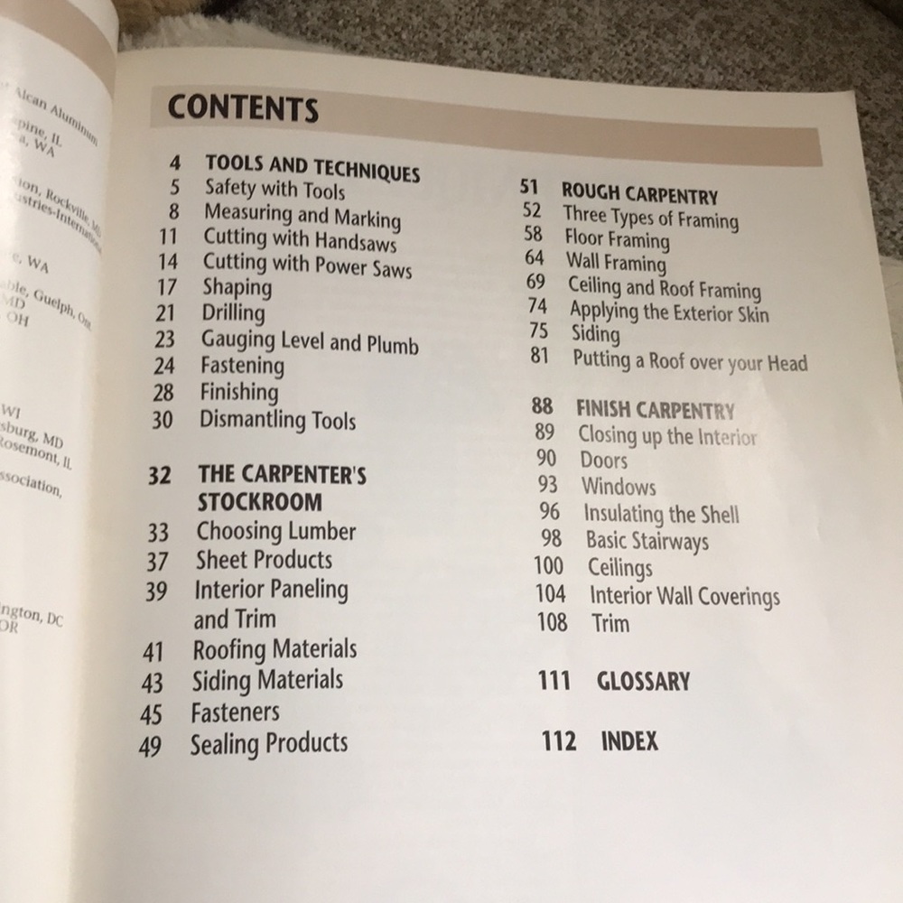 Sunset Books Basic Carpentry - Picture 3 of 5